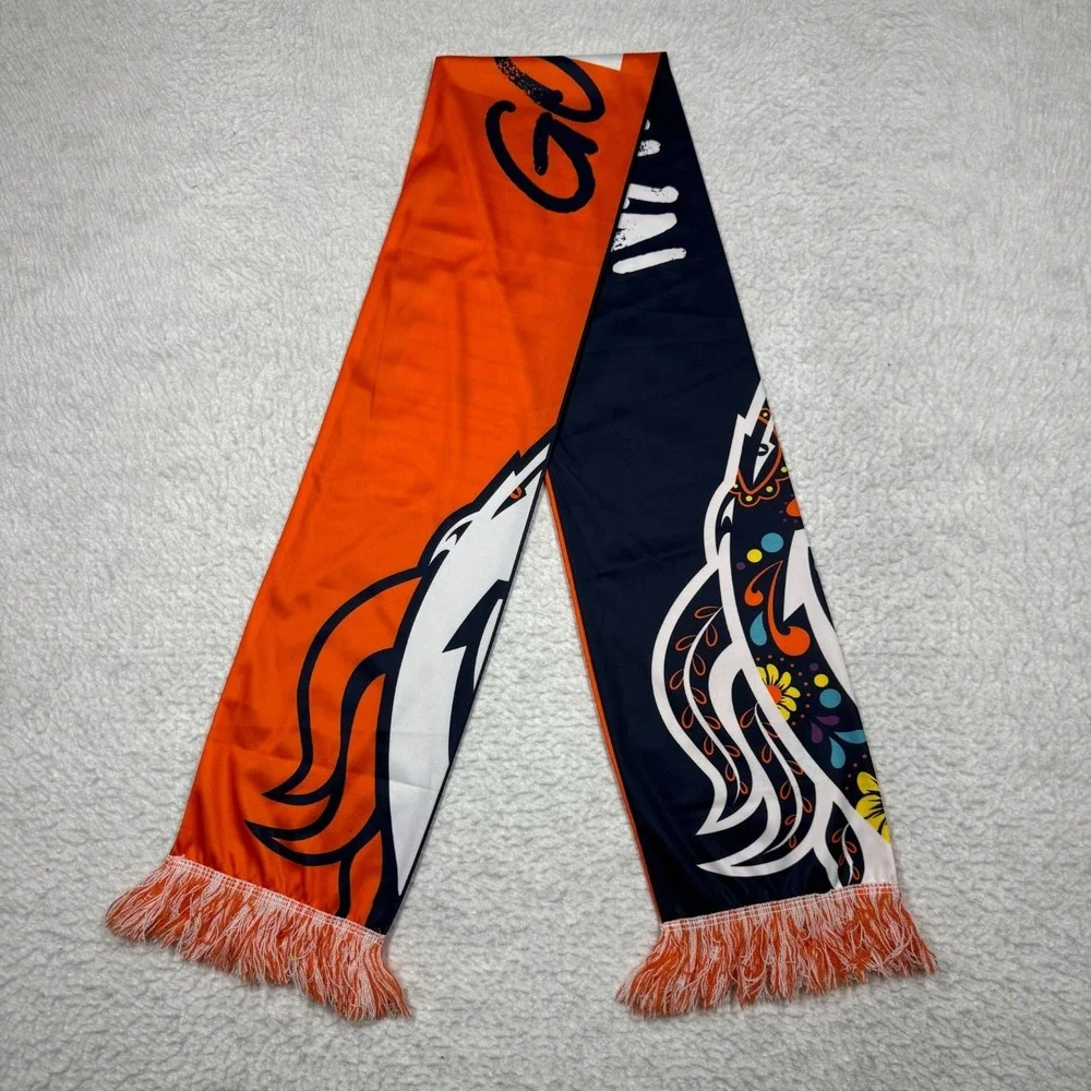 Denver Broncos Official NFL Vamos! Scarf Flower 7